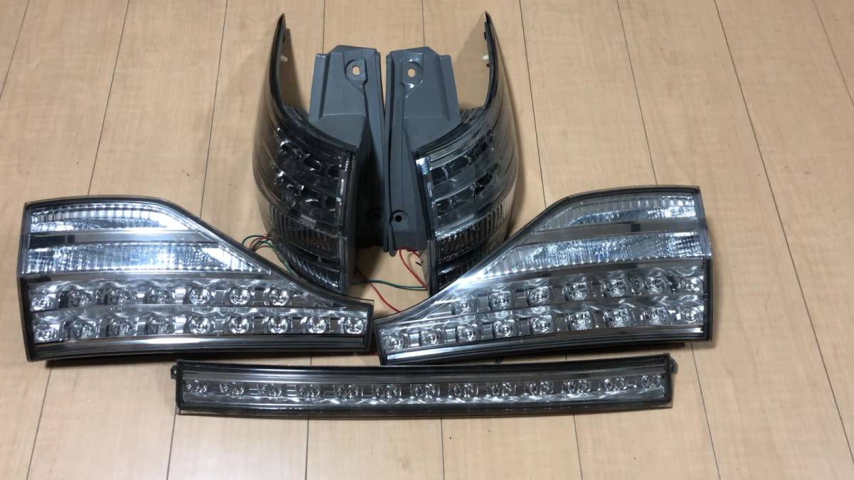 トヨタ純正 LED クリア テールランプ フィニッシャー 左右セット