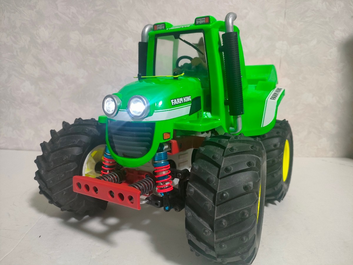Tamiya Farm King Rc (Wheelie) 新品保管品 タミヤ FARM KING WR-02G