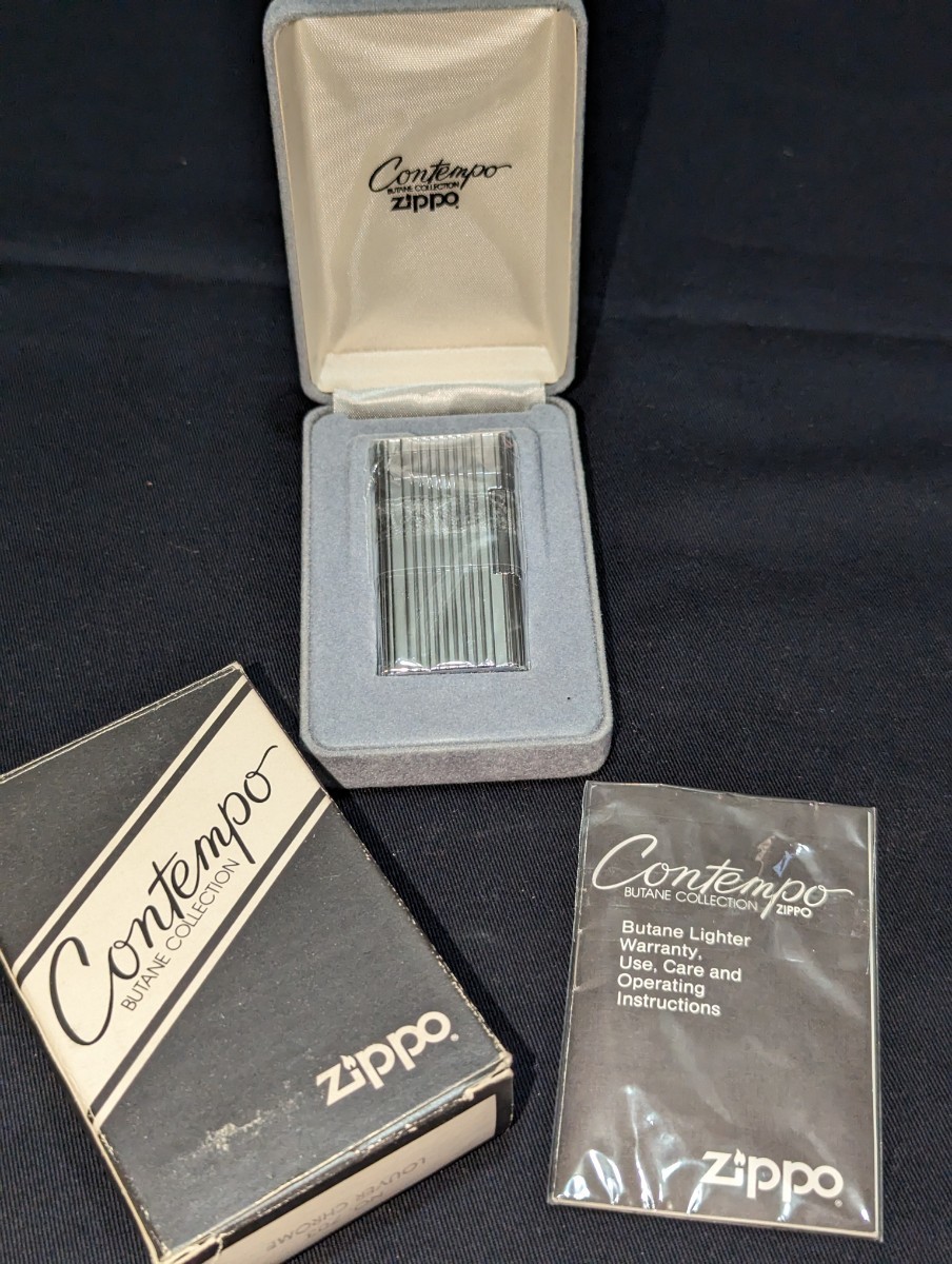 激レア 希少 未使用品 zippo ガスライター Contempo Butane Collection  