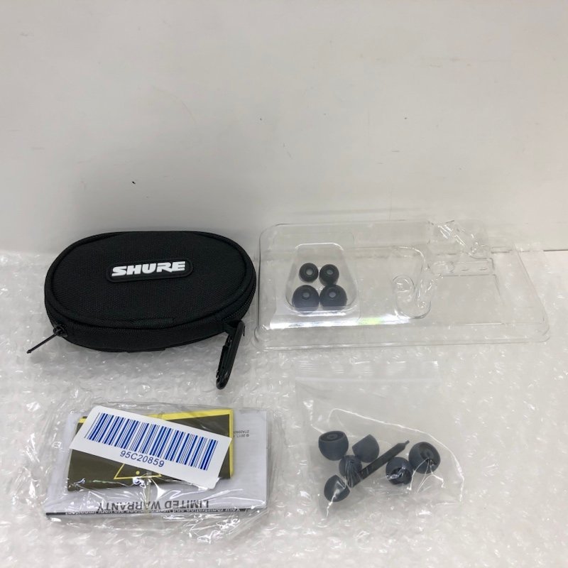 SHURE シュア SE215 高遮音性イヤホン ブルー 有線イヤホン