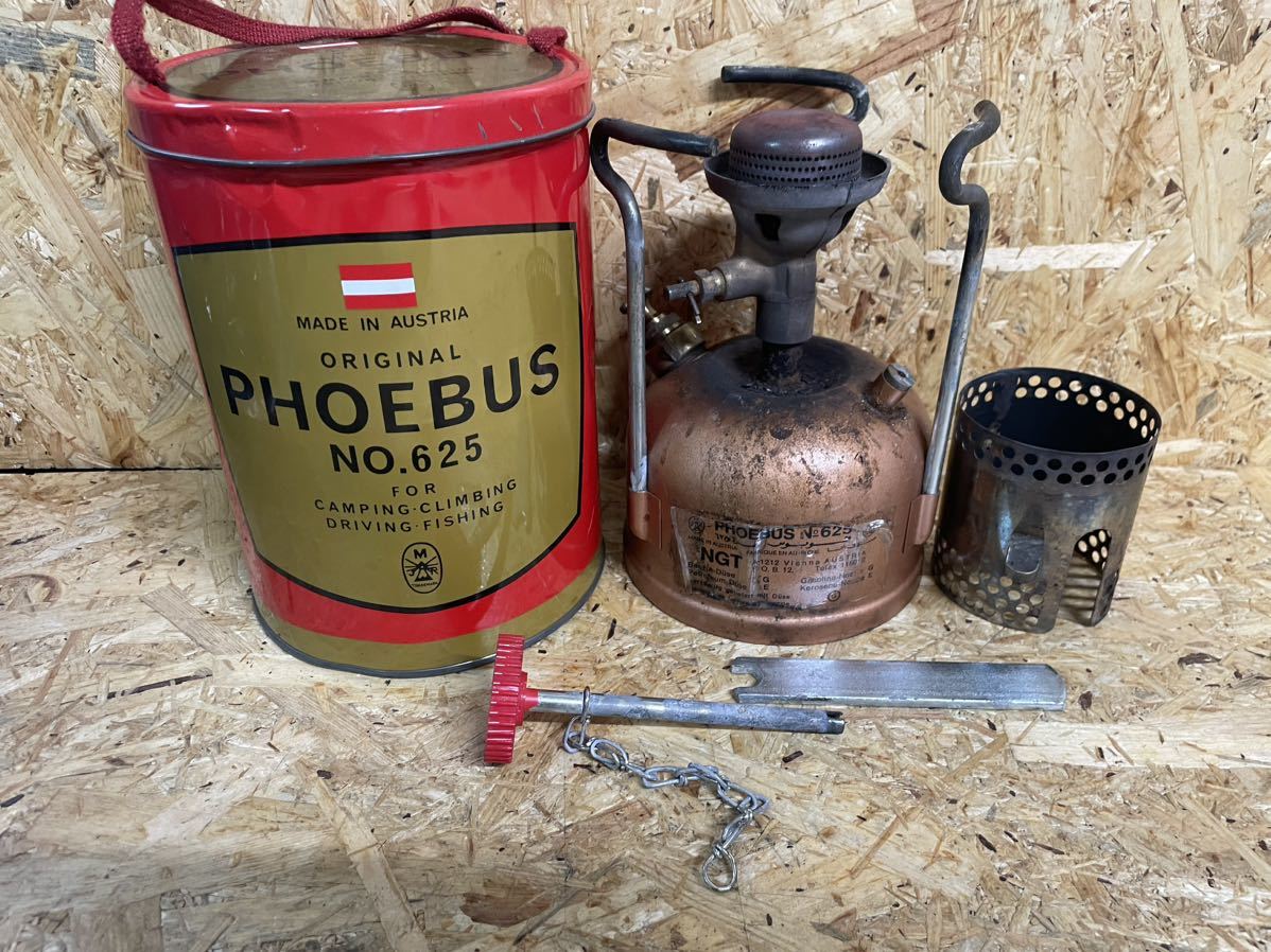 札幌☆ホエーブス PHOEBUS 625 NO625 シングルバーナー・登山