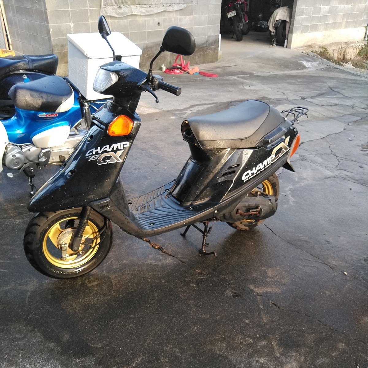 ヤマハ チャンプcx レストアベース -チャンプcx(オートバイ車体)の中古 