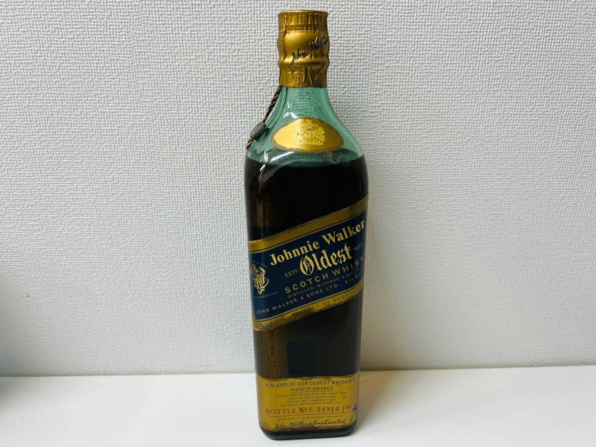 EB-4197】1円～ 未開栓 ジョニーウォーカー ブルーラベル 750ml 43% お 