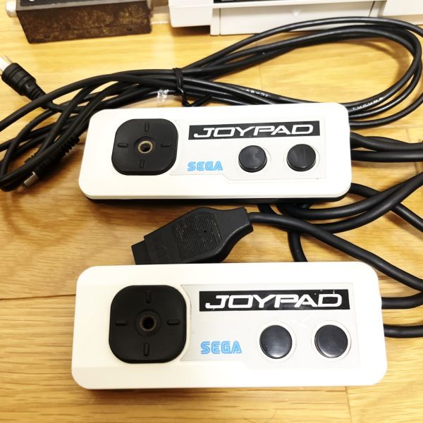1円スタート】SEGA MARK III 本体 ジョイパッド2個 専用AC