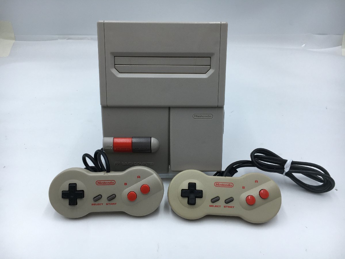 ♪△【Nintendo ニンテンドー】ニューファミコン本体/コントローラー 2