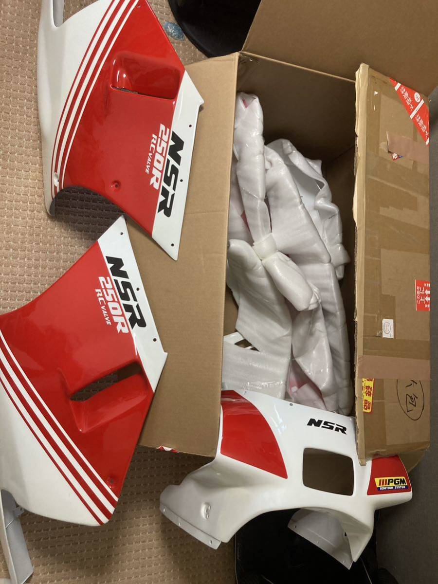 NSR250R mc18 赤テラ カウル一式 - ホンダ NSR250R MC18 赤 