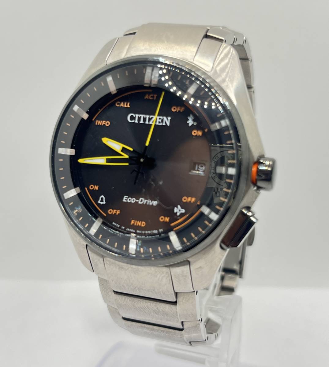 新作登場，大人気 / CITIZEN シチズン エコドライブ W410MV-02 C 腕時計 Bluetooth チタニウム ユニセックスモデル 132(その他)｜売買されたオークション情報、yahooの商品情報をアーカイブ公開 - オークファン その他