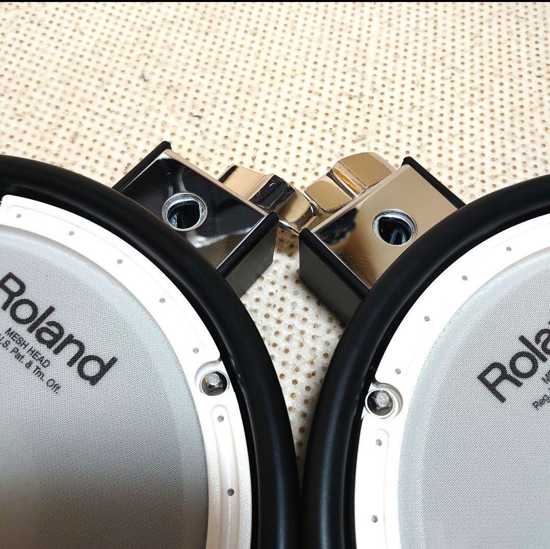 美品 Roland PDX-8 スネア タム 2個 ② ローランド 電子ドラム
