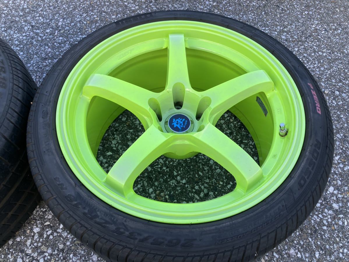 VALINO Advanti RACING N637D 18x9.5J 値下げ ZESTINO×Advanti N637D