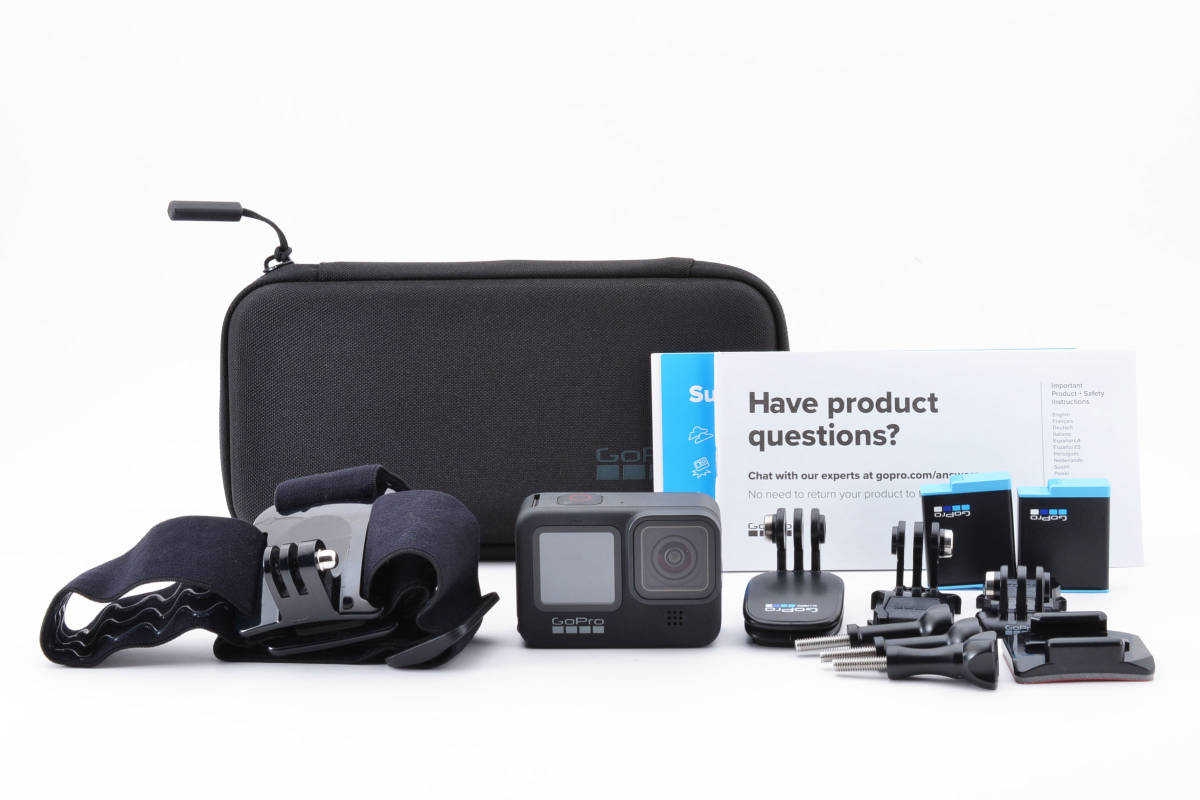 新品級】 GoPro HERO 9 BLACK CHDHX-901-FW ブラック ゴープロ