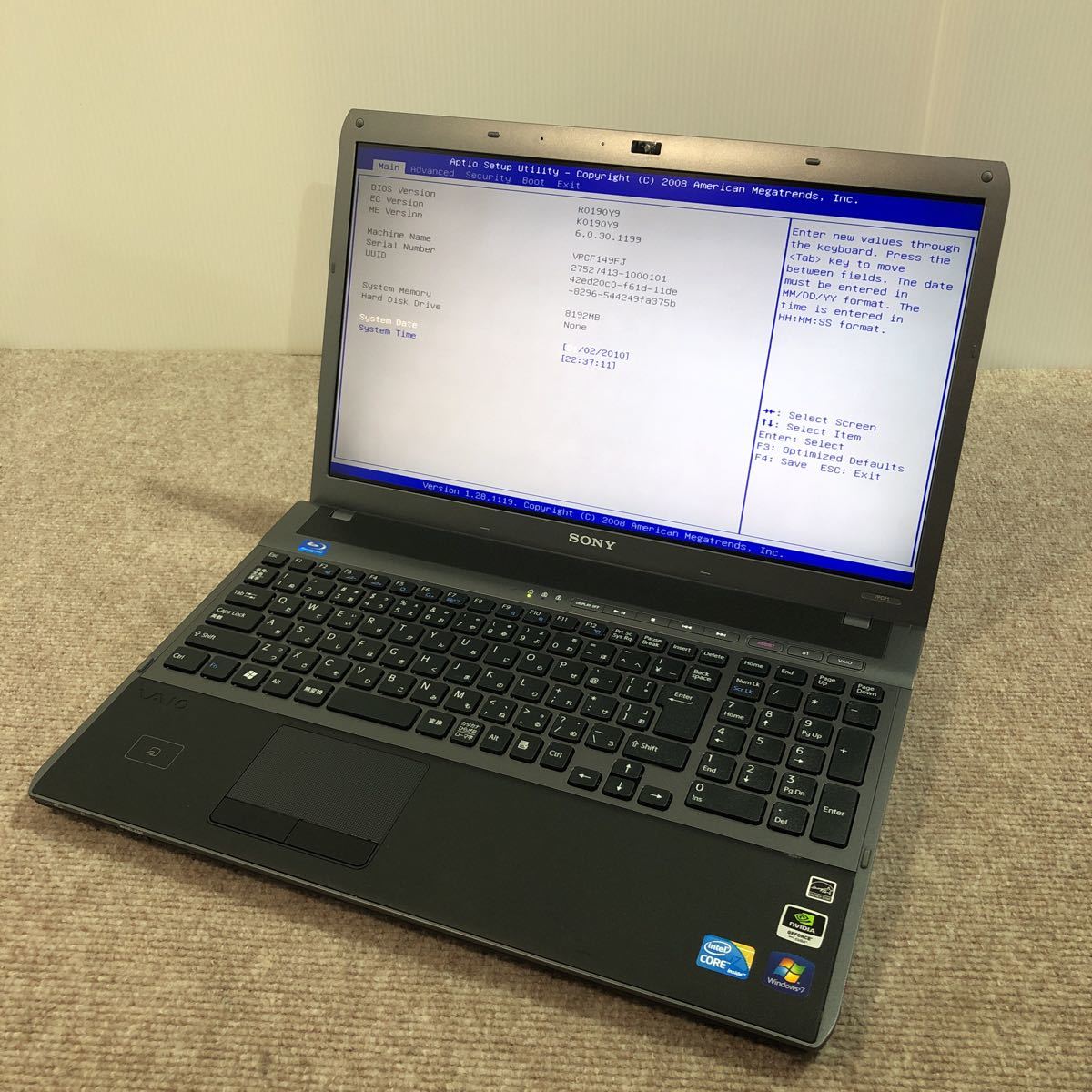 Sony VAIO ノートパソコン PCG-81114N 【公式通販】