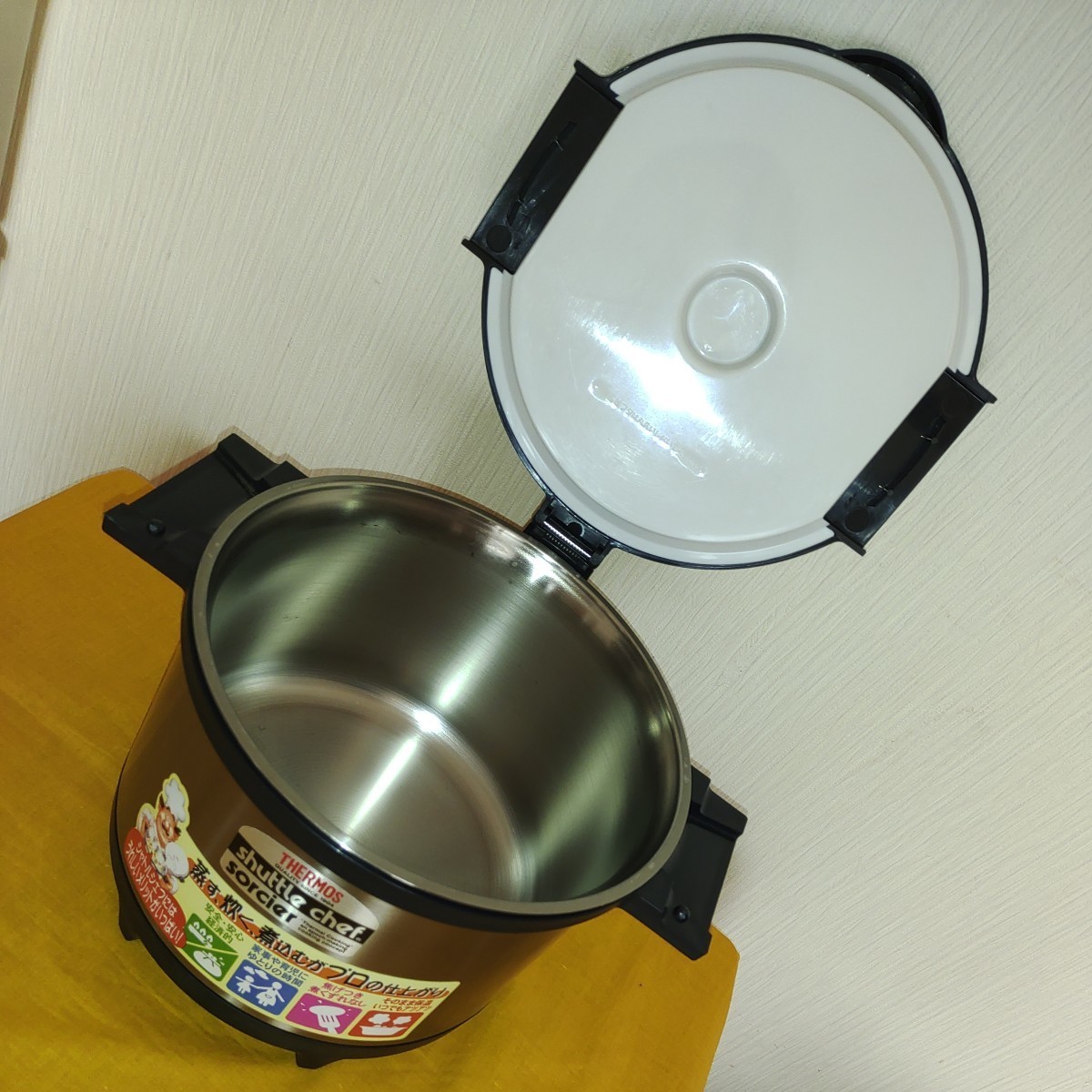THERMOS shuttle chef sorcier真空保温調理器　3㍑ シャトルシェフ 3リットル KPL-3000 THERMOS サーモス 真空保温調理器