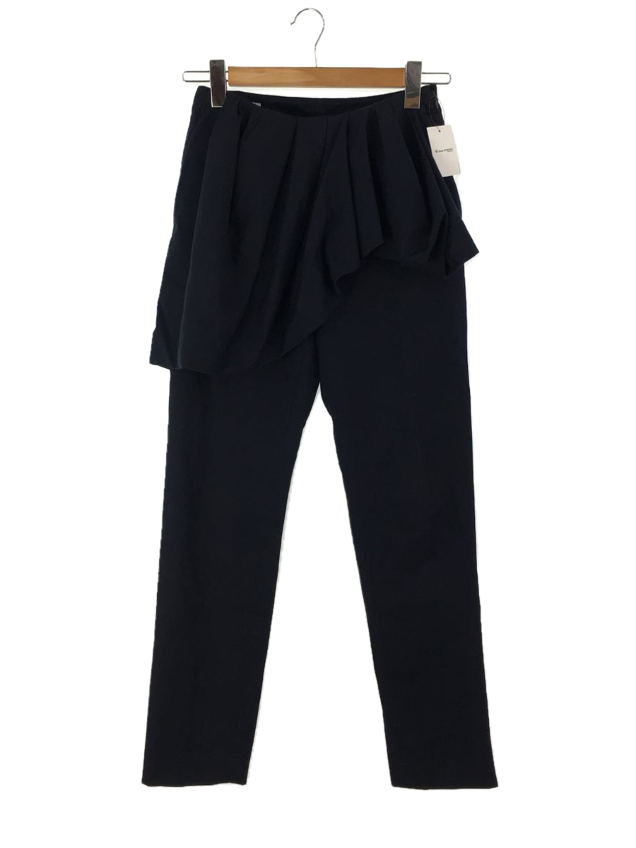 DRIES VAN NOTEN◆スカートドッキングボトム 34/コットン/NVY/71-04-01-04007