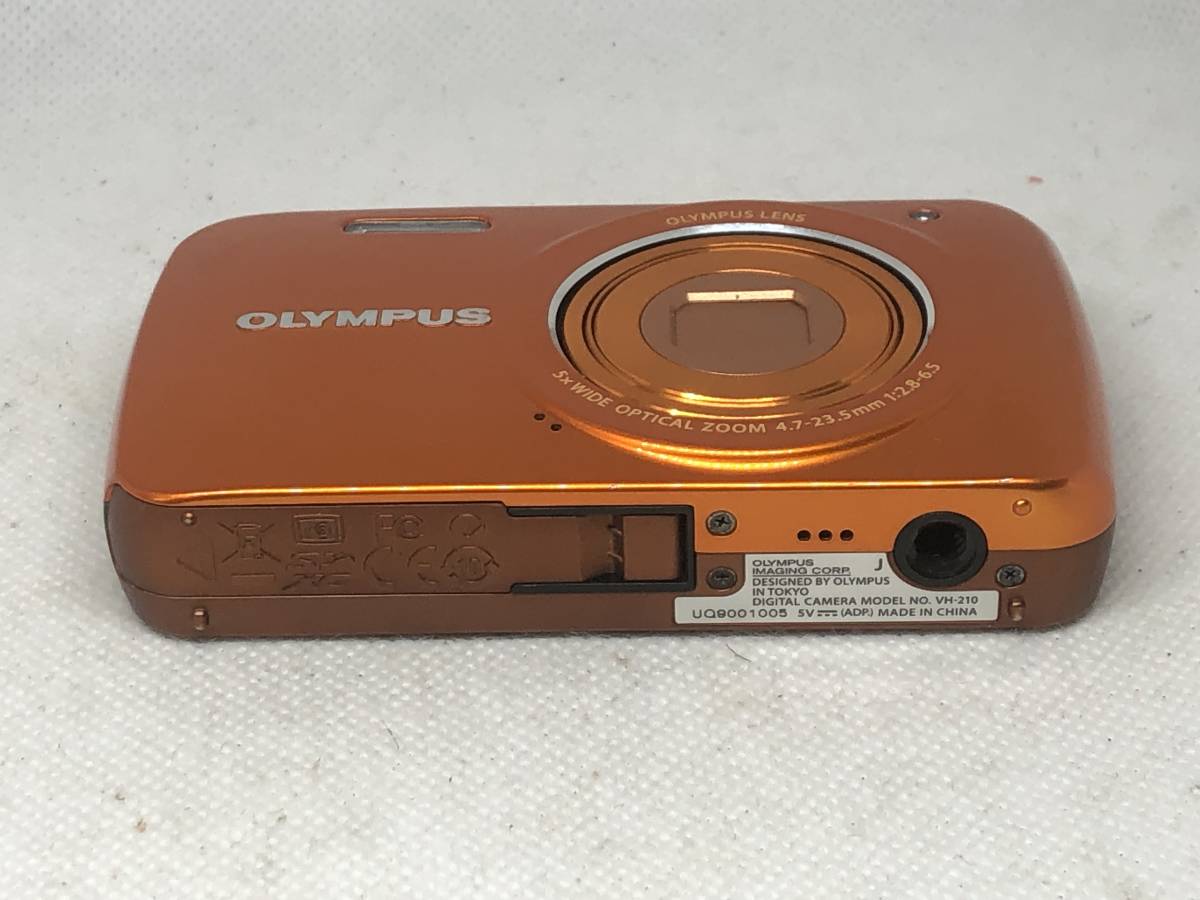 OLYMPUS VH-210 オレンジ 動作未確認・ジャンク品 OLYMPUS VH-210