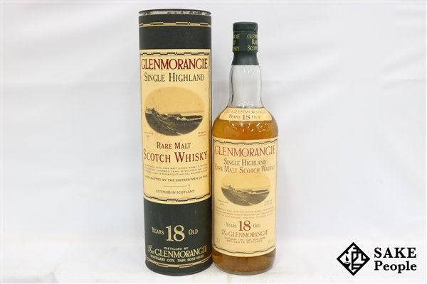 ◇注目! グレンモーレンジィ 18年 旧ボトル 750ml 43% 箱付き スコッチ