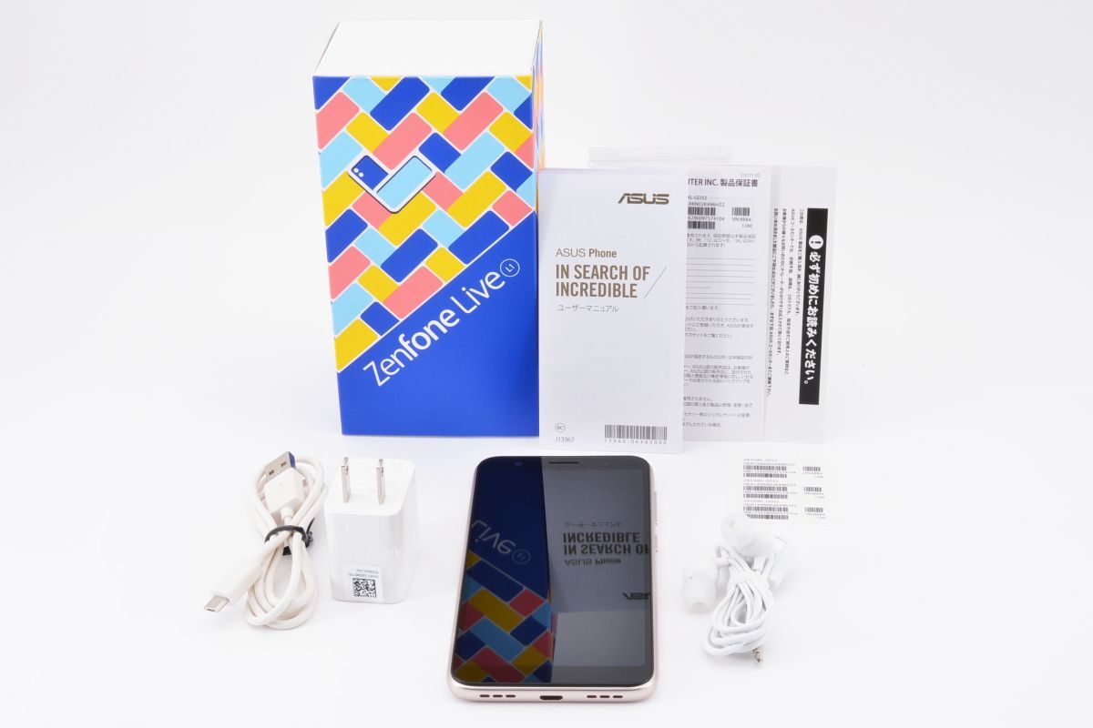 Live ZenFone ASUS L1 シマーゴールド ZA550KL-GD32 Zenfone (L1) Live