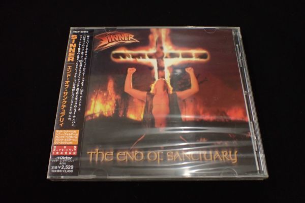◆CD194 未開封 SINNER Theendosanctuary エンドオブサンクチュアリィ◆VICP-60993