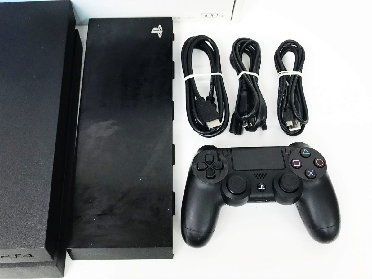 1円】PS4 本体 セット 500GB ブラック SONY PlayStation4 CUH-1100A