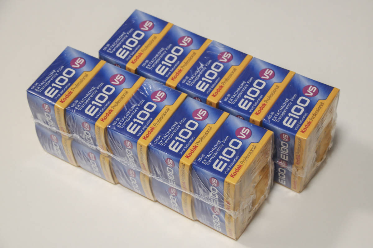 Kodak　Professional　コダック　EKTACHROM　E100 VS　135-36　20本　Vivid　Saturation　ビビット　期限切れ