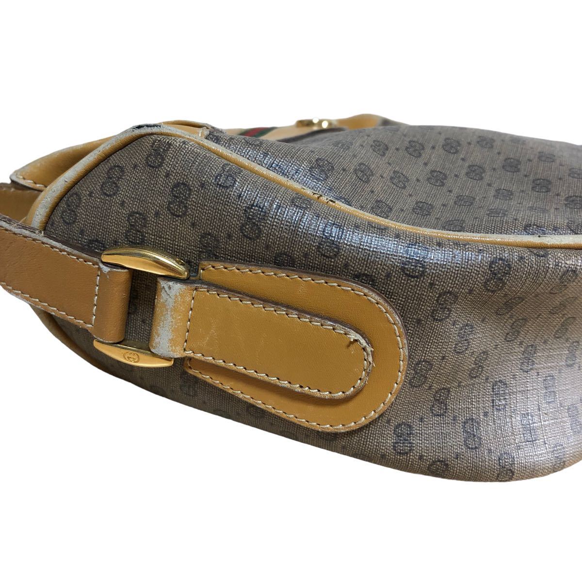 シェリーライン オールドグッチ GUCCI グッチ ショルダーバッグ GG柄 
