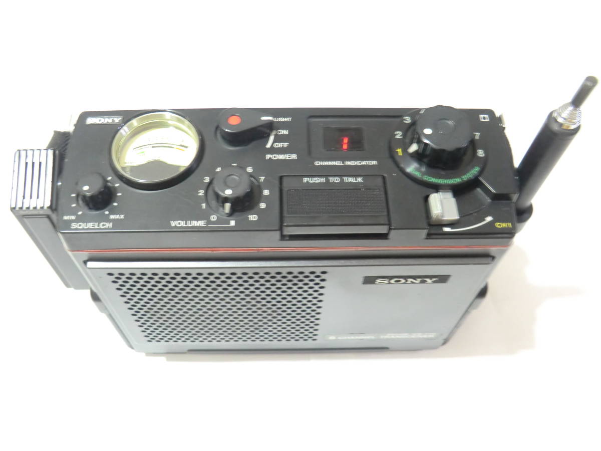 整備品】 SONY CBトランシバー ICB-770 中古品 整備 SONY CB