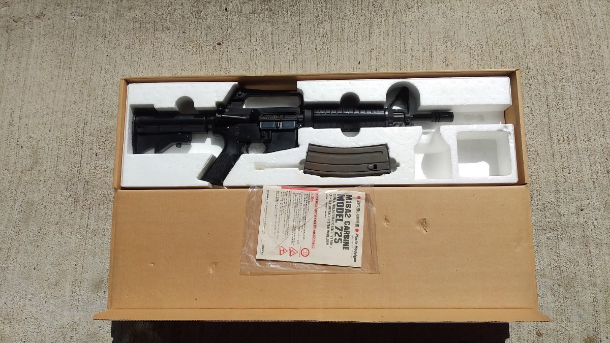 MGC製モデルガン M16A2ショートバレル M733 発火済 ジャンク扱い