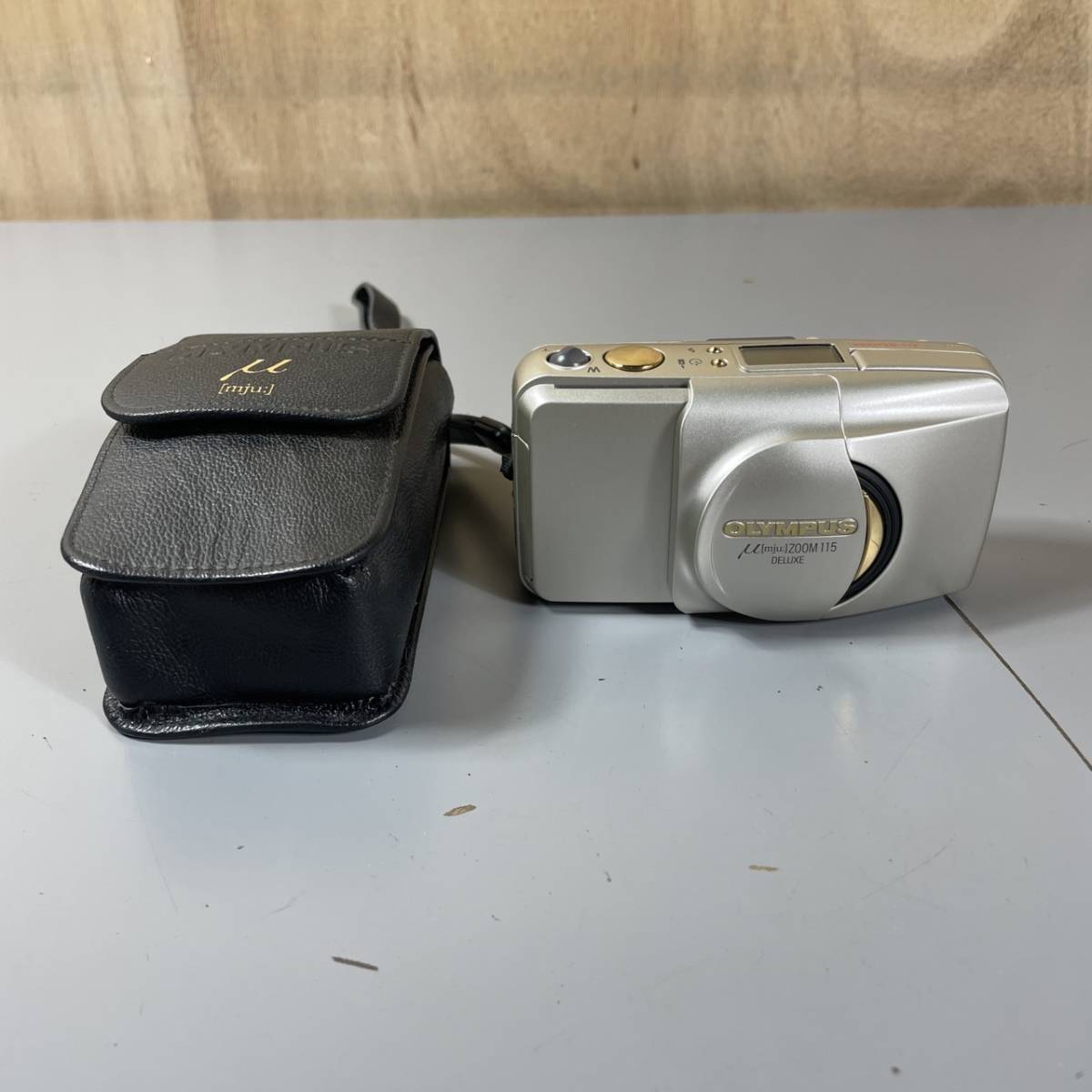 OLYMPUS μ[mju:] ZOOM115 DELUXE 稼動品 ケース付 オリンパス ZOOM