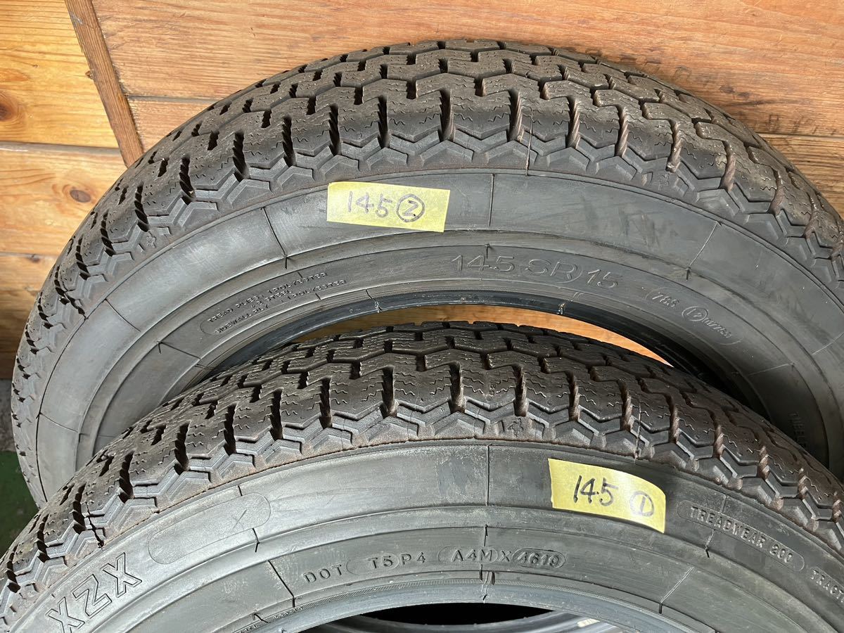 着払い　空冷ＶＷ　空冷ワーゲン　タイプ１　カルマンギア　空冷ビートル　ミシュラン　MICHELIN XZX タイヤ　145SR15 165SR15_3