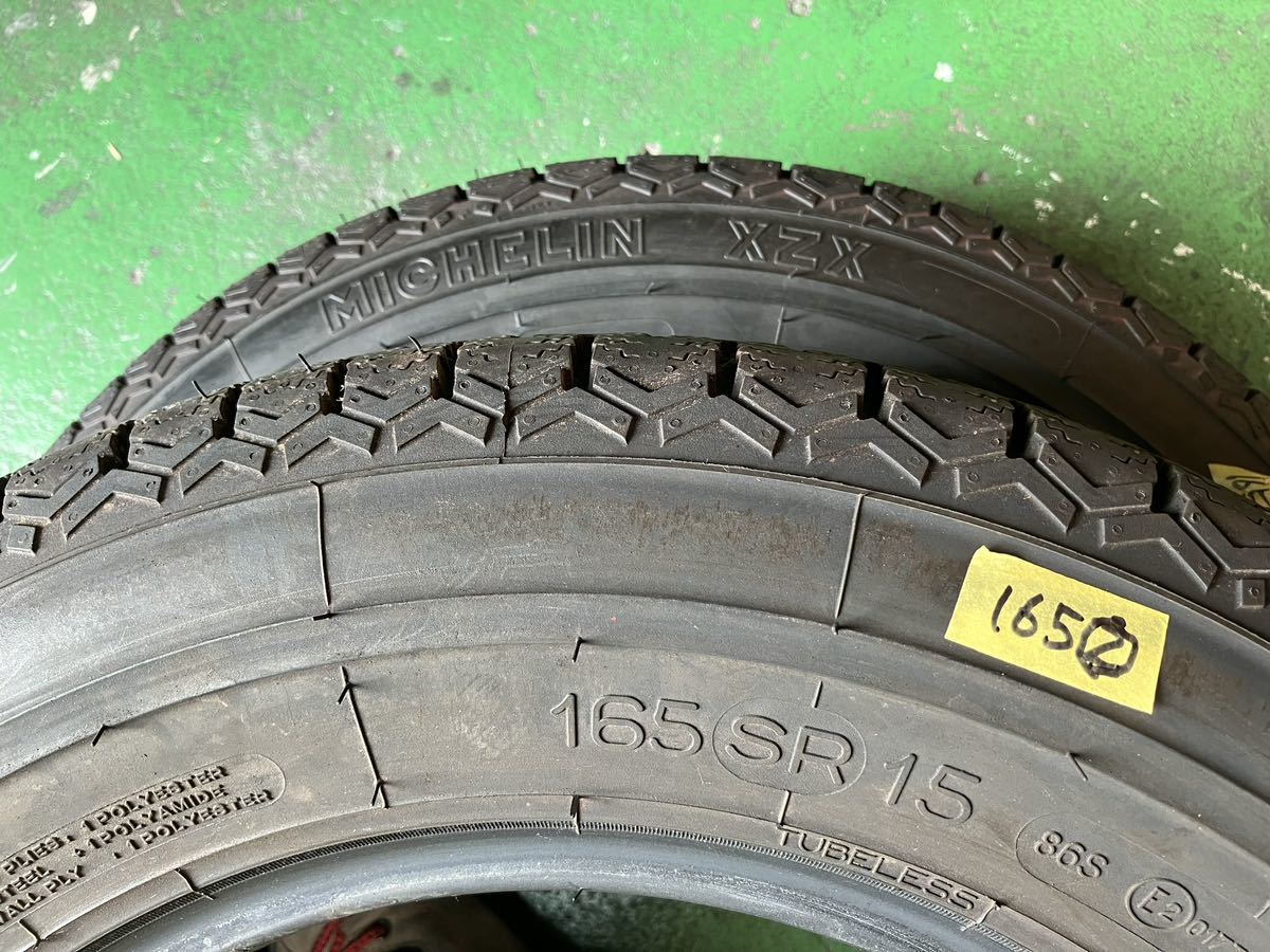着払い　空冷ＶＷ　空冷ワーゲン　タイプ１　カルマンギア　空冷ビートル　ミシュラン　MICHELIN XZX タイヤ　145SR15 165SR15_6