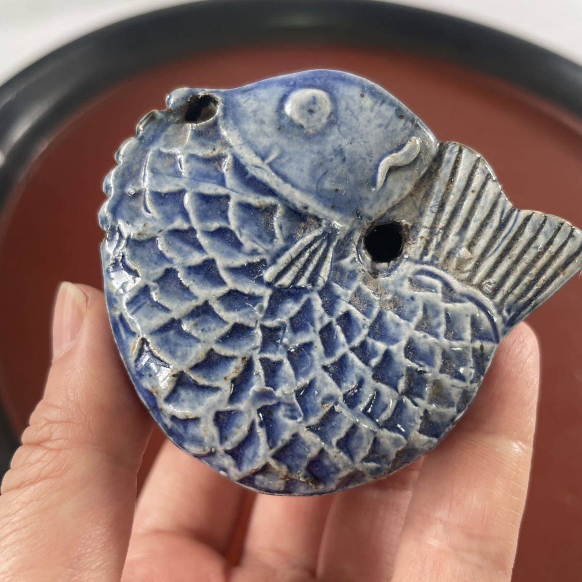 李朝 - Yahoo!オークション | 入蘆花（ロカニイル） 「李朝+水滴+魚
