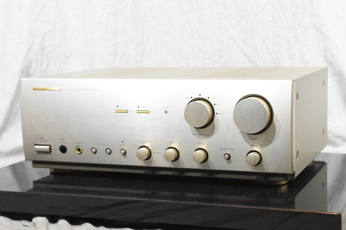 Marantz マランツ PM-78 プリメインアンプ 通電OK ジャンク の落札