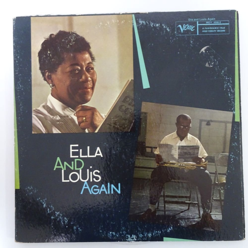 14023076;【US盤/2LP/VERVE INCラベル/深溝/見開き】Ella And Louis