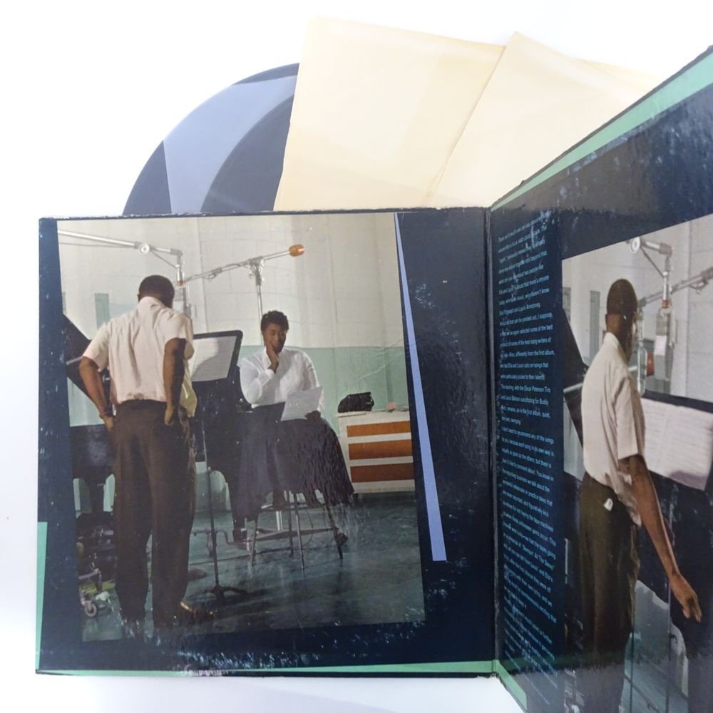 14023076;【US盤/2LP/VERVE INCラベル/深溝/見開き】Ella And Louis