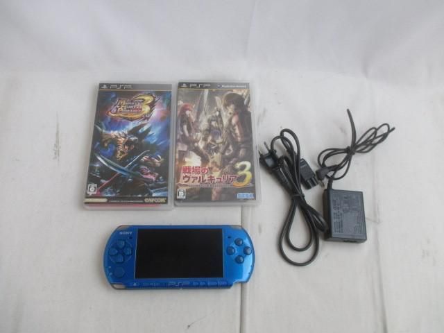 PSP3000本体ブルー PSP 3000 バイラント ブルー 本体 PSP-3000 ソニー