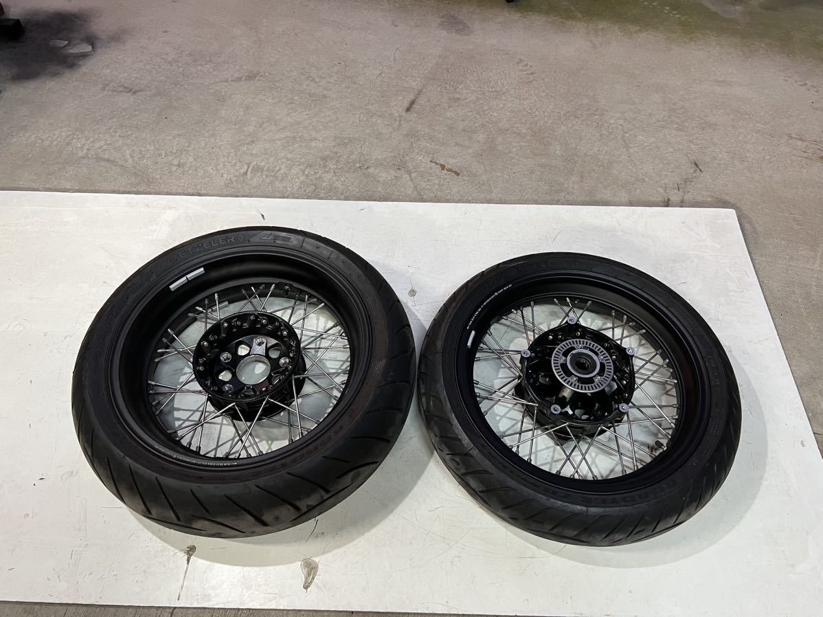 売り切り！BMW RnineT 純正スポークホイール前後セット2017以降