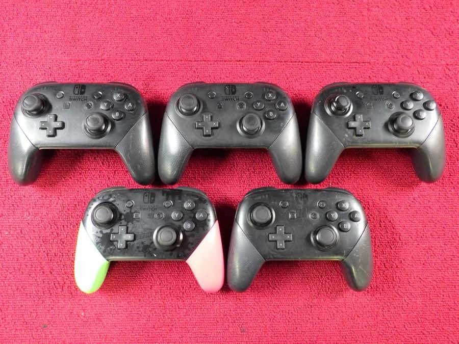 L*s様 Nintendo Switch DS コントローラー　ジャンク品 NINTENDO ニンテンドースイッチ Proコントローラー 5個セット switch用