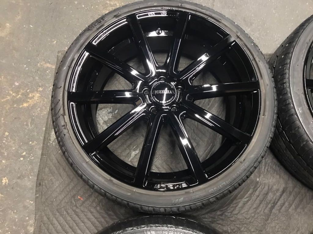 ベネルディ VENERDI 19インチ 7.5J +48 pcd100 5穴 4本セット 86 BRZ 
