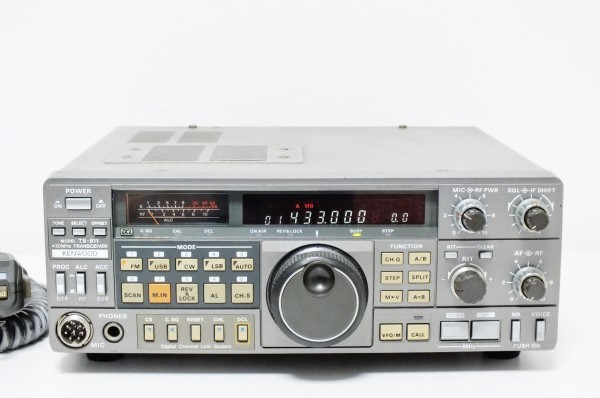 赤字超特価，定番人気 KENWOOD TS-811 430MHz オールモード トランシーバー(固定)｜売買されたオークション情報、yahooの商品情報をアーカイブ公開 - オークファン 固定
