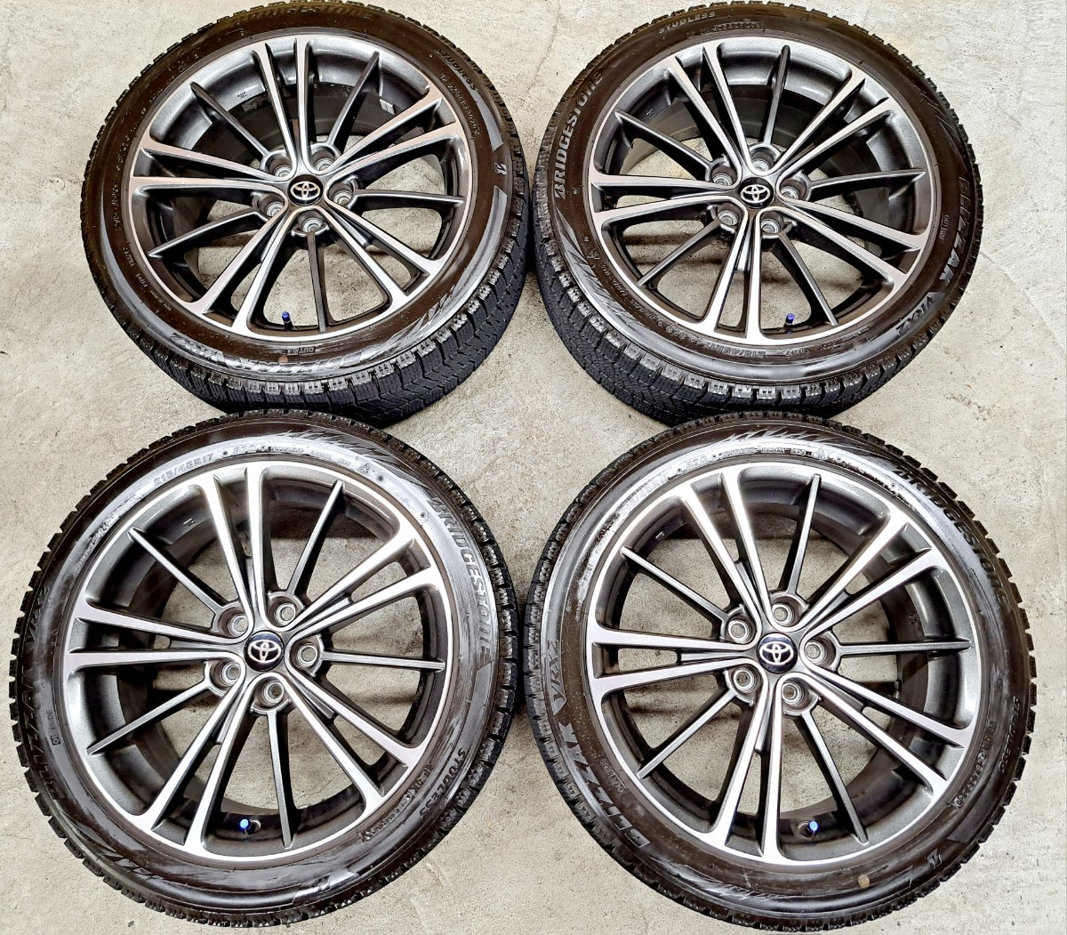 美品】トヨタ 86 純正ホイールタイヤ 2020年製 ブリヂストン 