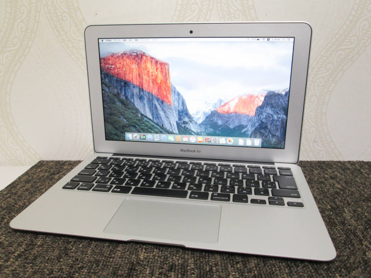 MacBook Air 11inch Mid2012 MD224J/A Core i5 1.7GHz/4GB/（SSD欠品）