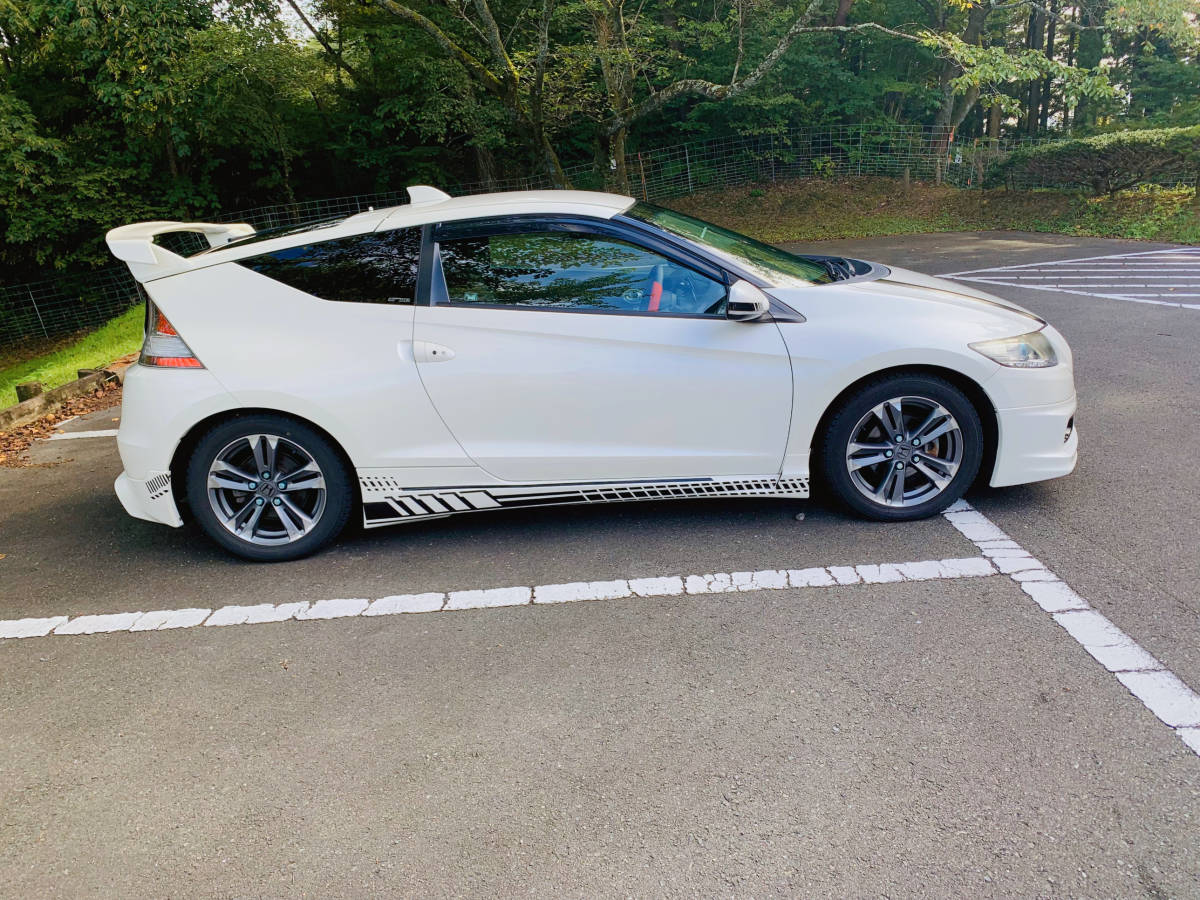 ホンダ CR-Z ZF1 アルファ 6MT 無限エアロ 無限ウイング 無限マフラー