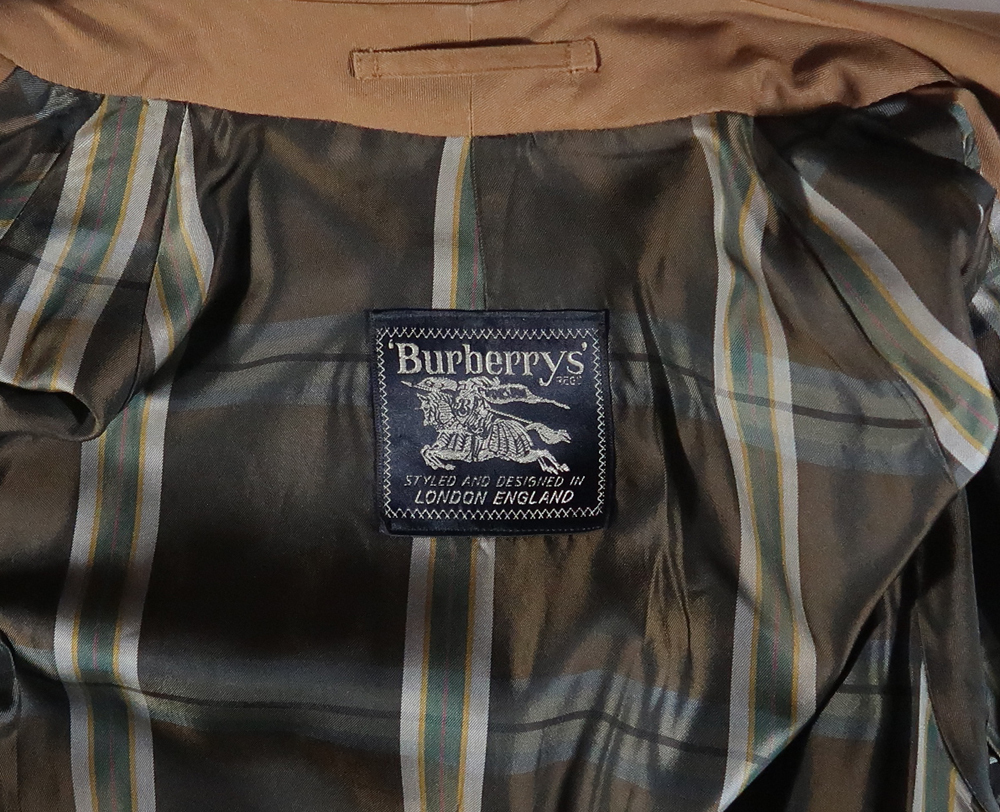 バーバリー) 中古・古着通販BURBERRY ステンカラーコート 裏地ノバ
