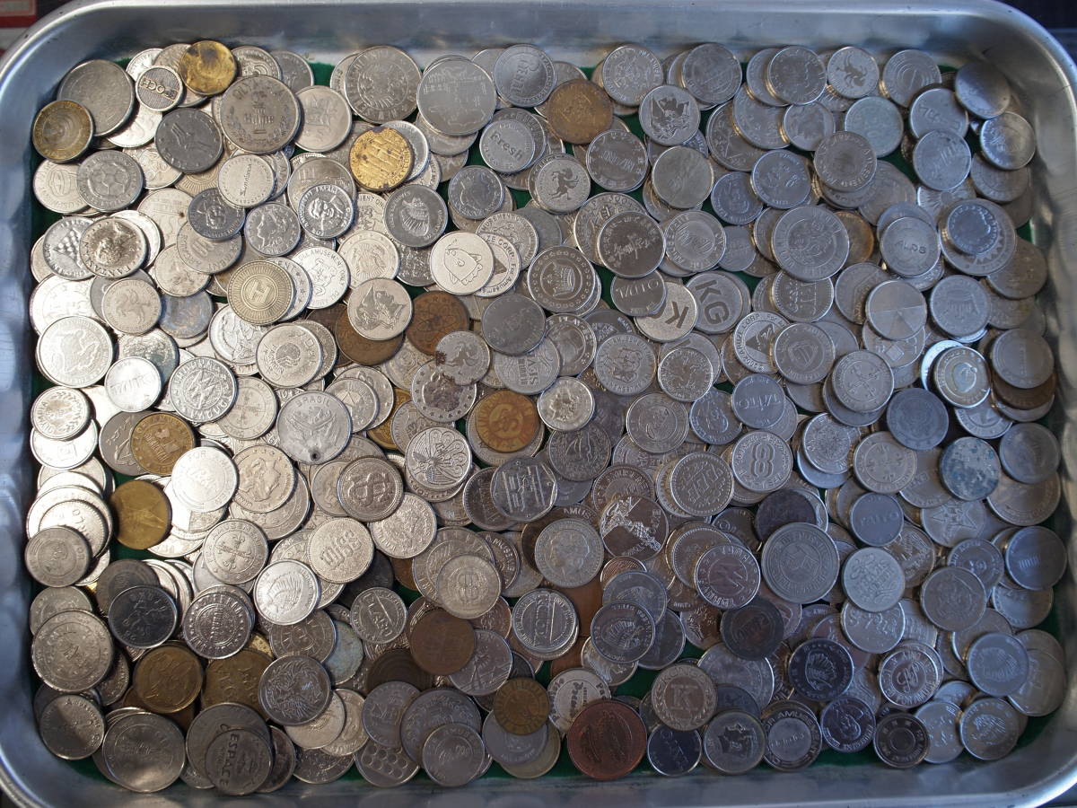 メダル ゲーム用 いろいろおまとめ約2.8㎏ 約500枚 大量 1円スタート