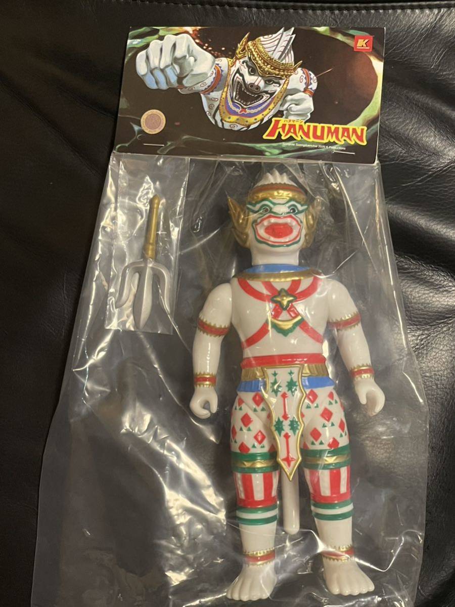 ハヌマーン ソフビ Kproductions Hanuman ウル トラ6兄弟VS怪獸軍団 ホワイトver 白猿ハヌマーン 円谷 チャイヨ medicom メディコム