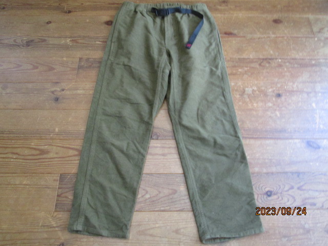 GRAMICCI★グラミチ＆デニムダンガリー　冬パンツ　グリーン　０３（１７０）