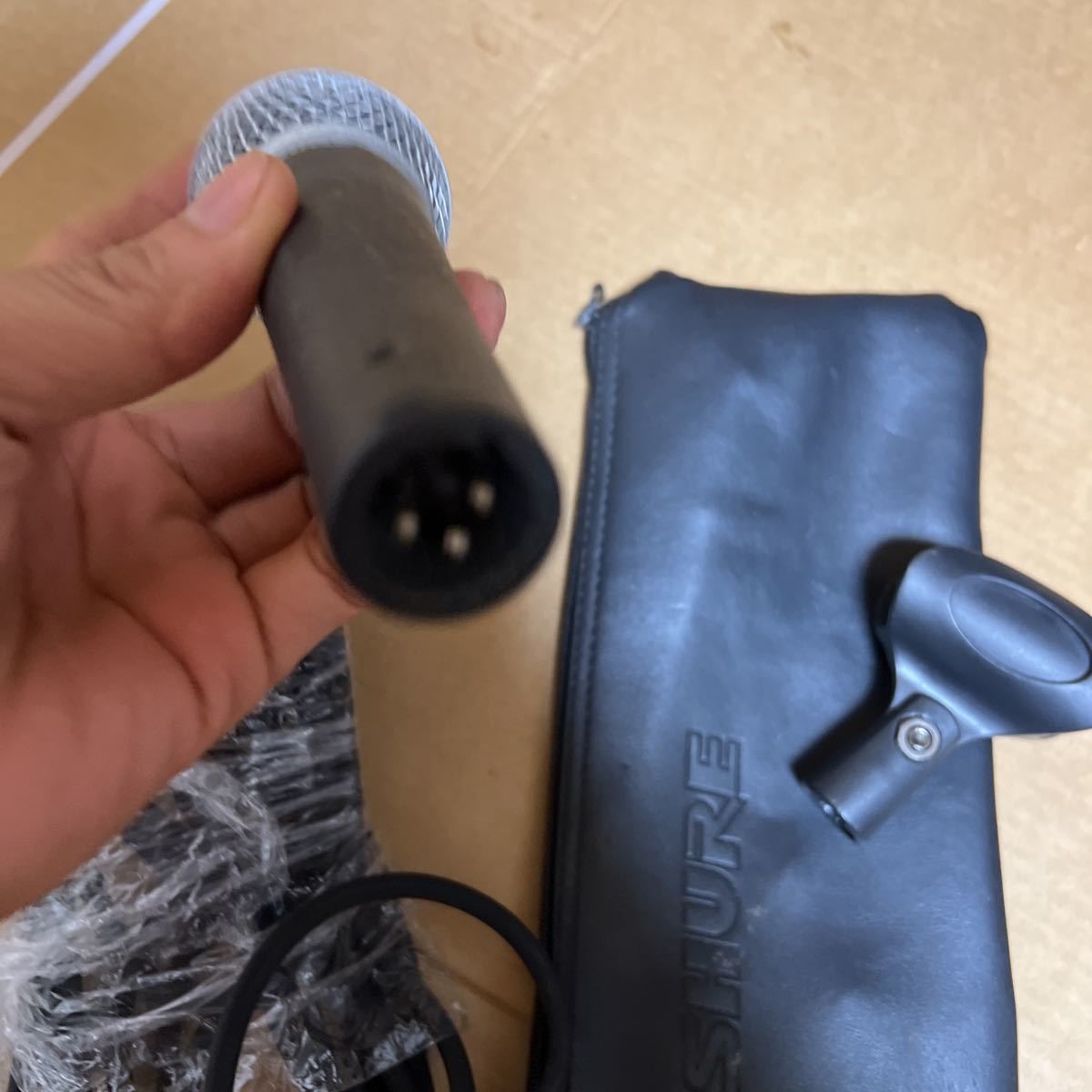 SHURE SM58 音出しは確認済み(01)
