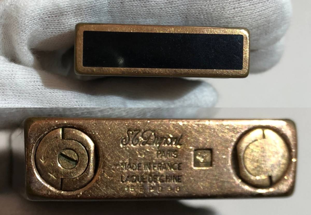 火花確認済み S.T.Dupont Dupont デュポン ガスライター デュポン 
