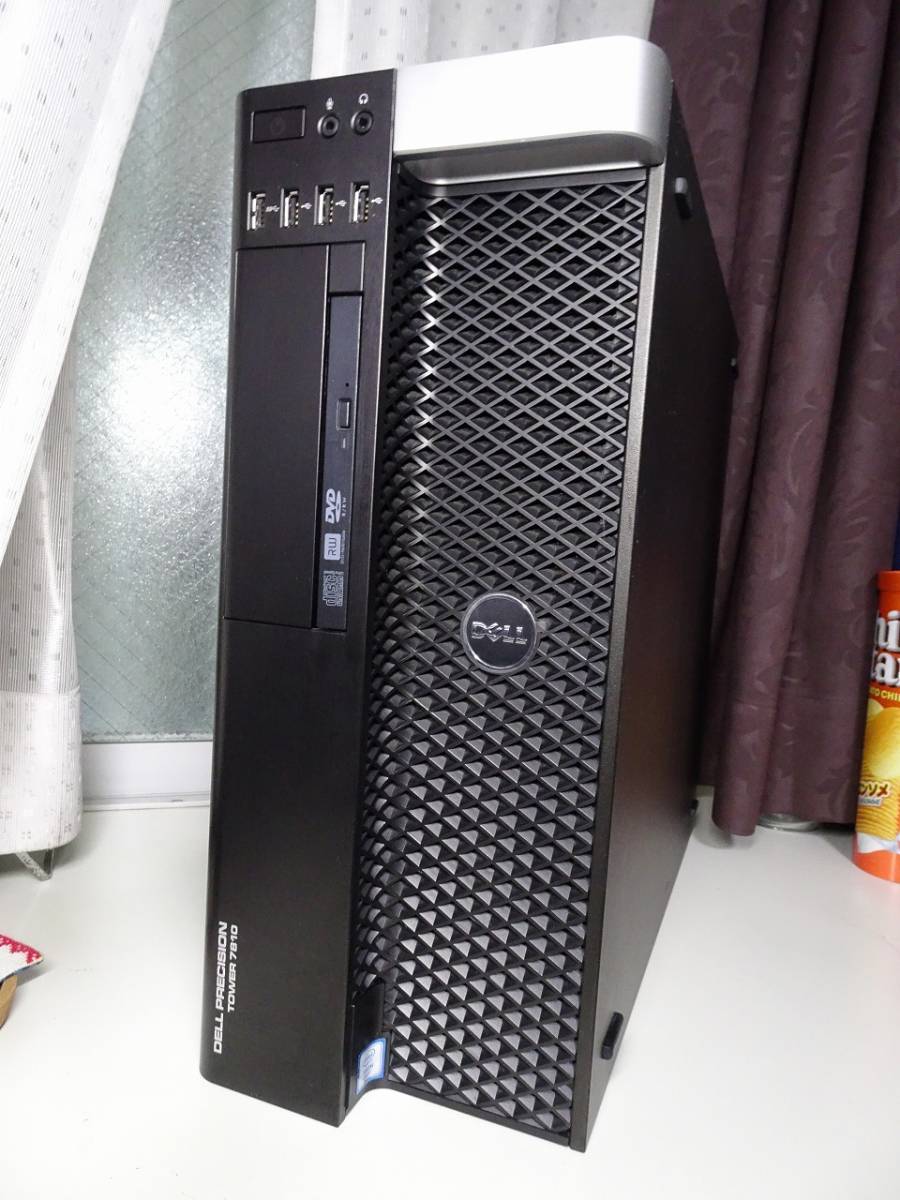 【完動品・新品】DELL PrecisionTower7810 M.2NvmeSSD1T/16G Windows10Pro Xeon E5-2620v4(2.10GHz)T7810.