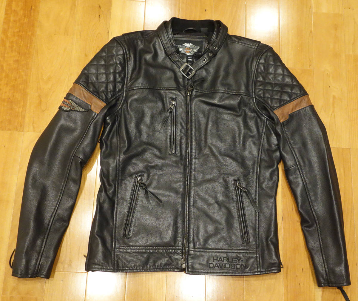 HARLEY-DAVIDSON ライダースジャケット アメリカUSAサイズ M アメリカ