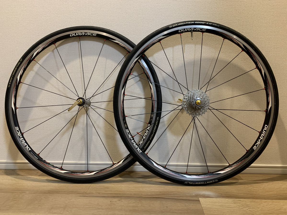 シマノホイール RS11前後セット（デュラエースクイックリリース付）と